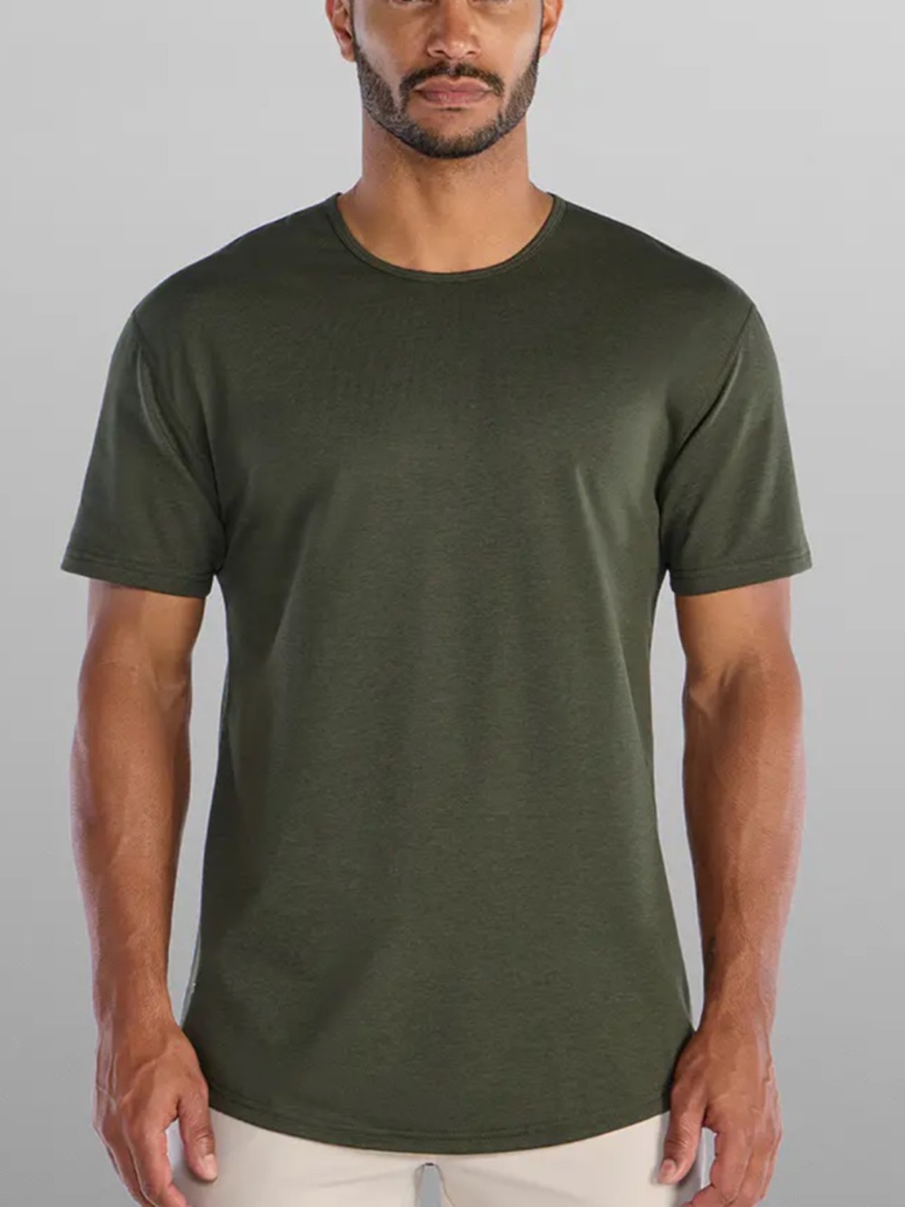 BYLT Drop-Cut: BYLT Signature GREEN MÉDIUM stretch soft